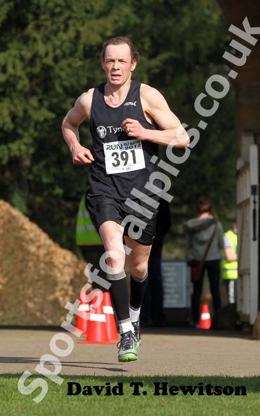 No 391 in the Run northumberland Half Marathon.